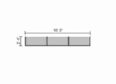 C043 3 Cubicle Row