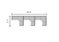 C044 3 Cubicle Row