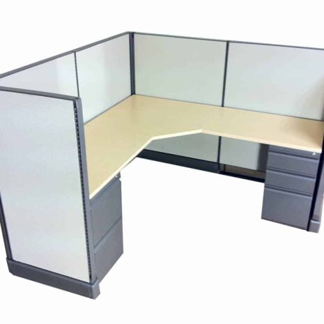 C015 - Color Palette 1 C015 Single Cubicle in Color Palette 1