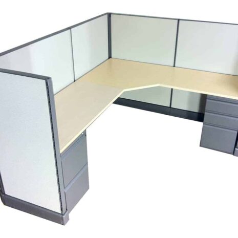 C016 - Color Palette 1 C016 Single Cubicle in Color Palette 1