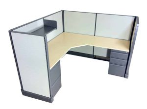 C025 Single Cubicle in Color Palette 1