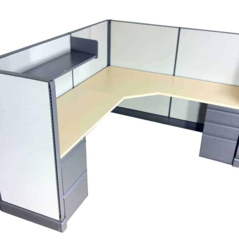 C026 - Color Palette 1 C026 Single Cubicle in Color Palette 1