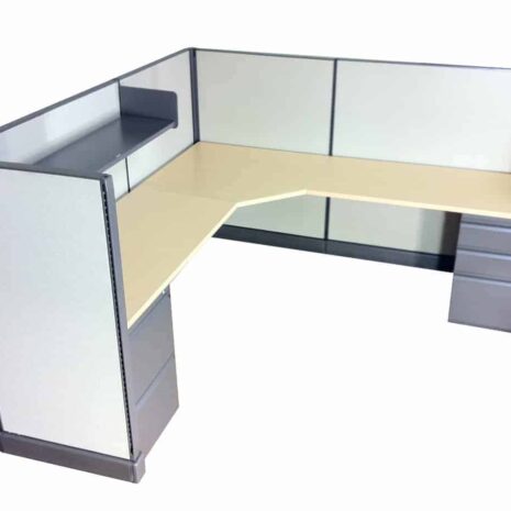 C028 - Color Palette 1 C028 Single Cubicle in Color Palette 1