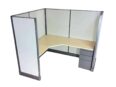 C034 Single Cubicle in Color Palette 1