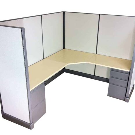 C035 - Color Palette 1 C035 Single Cubicle in Color Palette 1