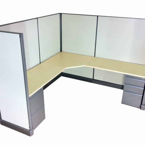 C038 - Color Palette 1 C038 Single Cubicle in Color Palette 1