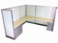 C040 Single Cubicle in Color Palette 1