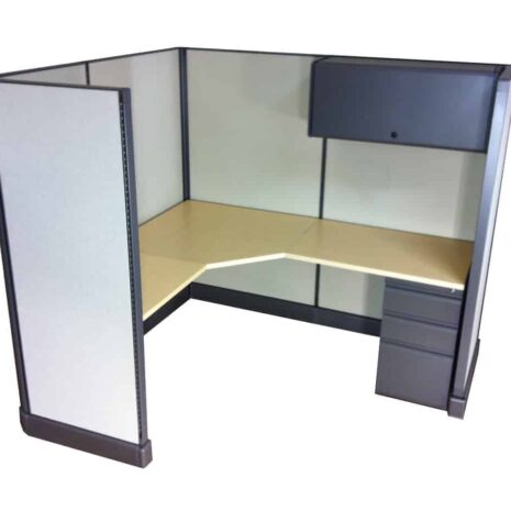 C054 - Color Palette 1 C054 Single Cubicle in Color Palette 1