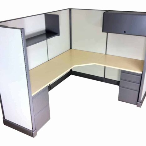 C056 - Color Palette 1 C056 Single Cubicle in Color Palette 1