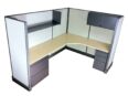 C057 Single Cubicle in Color Palette 1