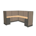 C016 Cubicle in Color Palette #3