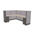 C017 Cubicle in Color Palette #5