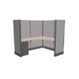 C034 Cubicle in Color Palette #5