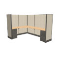 C037 Cubicle in Color Palette #1