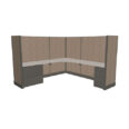 C040 Cubicle in Color Palette #4