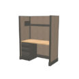 C042 Cubicle in Color Palette #3