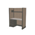 C042 Cubicle in Color Palette #4