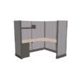 C044 Cubicle in Color Palette #5