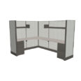 C047 Cubicle in Color Palette #6