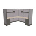 C048 Cubicle in Color Palette #5