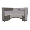 C059 Cubicle in Color Palette #2