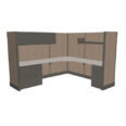 C059 Cubicle in Color Palette #4